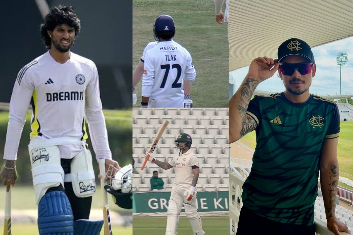 Ishan Kishan and Tilak Varma in County Cricket.