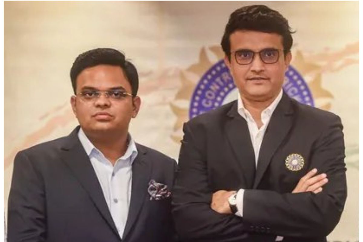 Sourav Ganguly and Jay Shah.