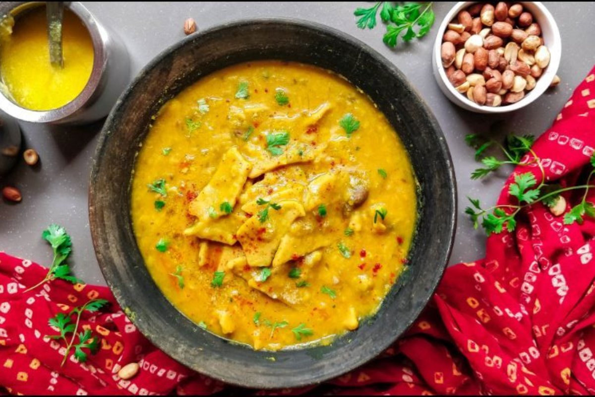 Marwari Dal Dhokli Recipe Traditional Rajasthani Dal Dhokli