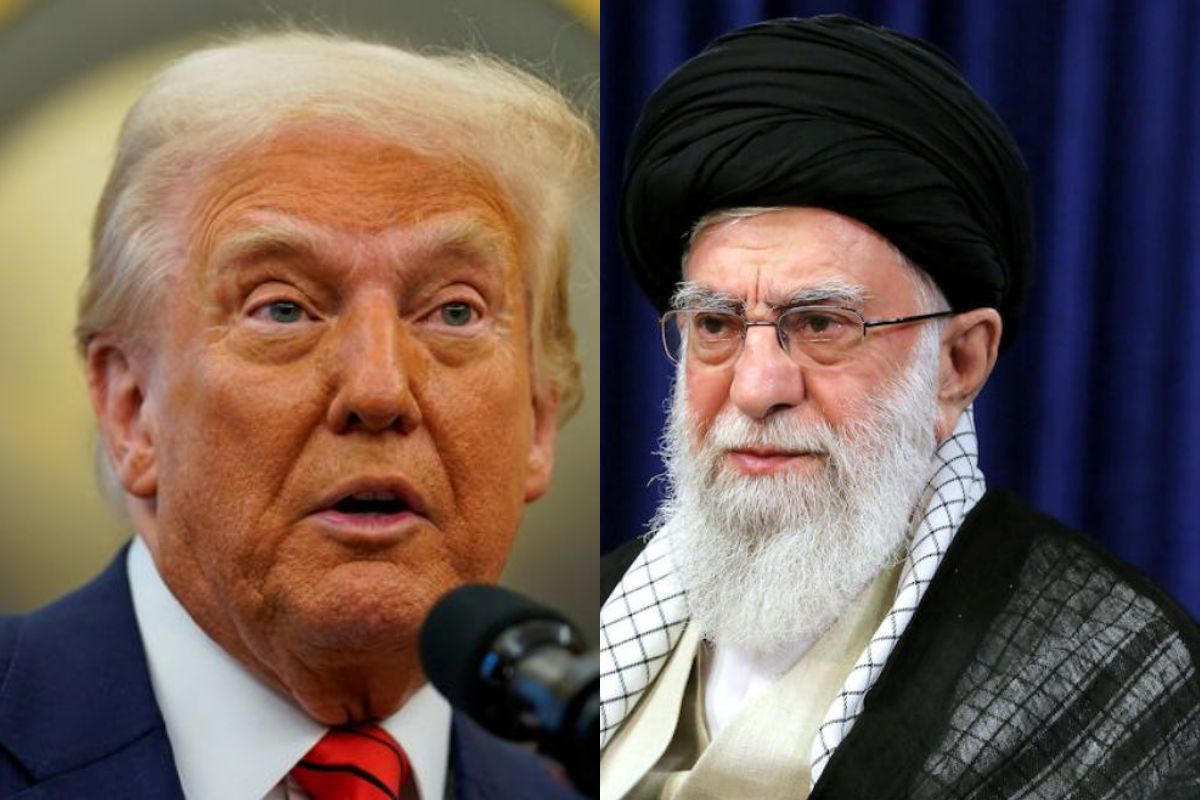 Donald Trump And Ali Khamenei