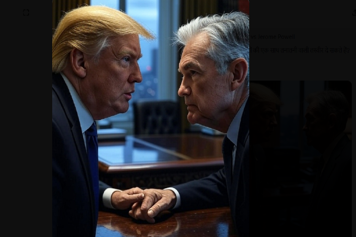 Donald Trump vs Jerome Powell