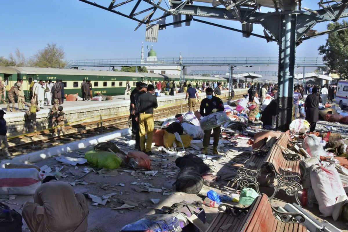 Suicide Attack in Pakistan Waziristan