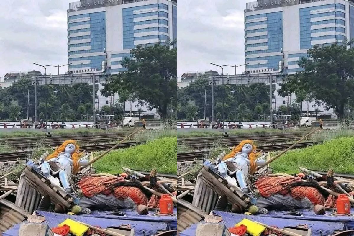 Durga Temple Demolished in Bangladesh