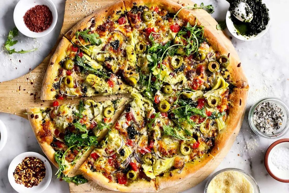 Falafel Pizza Recipe