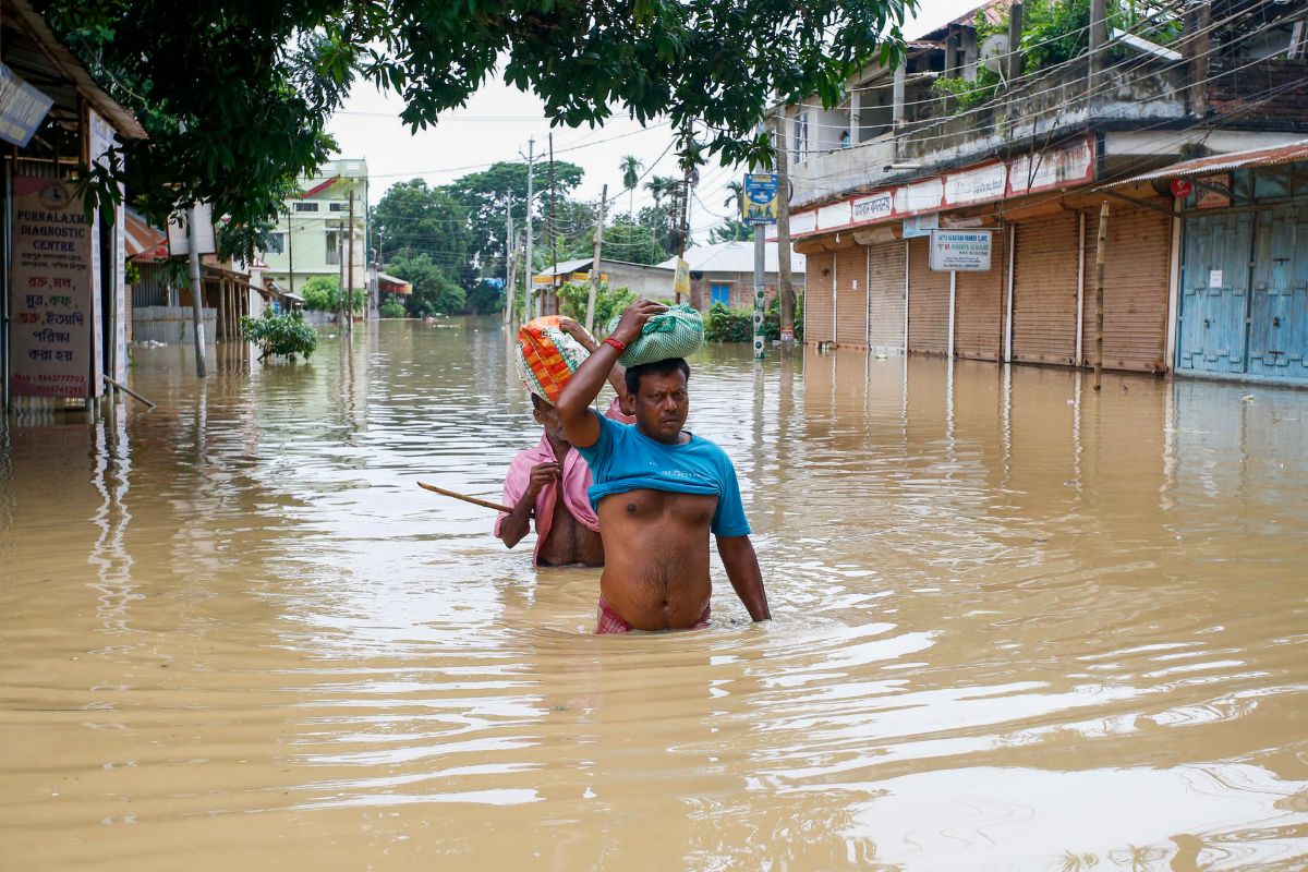 Flood heavy rains