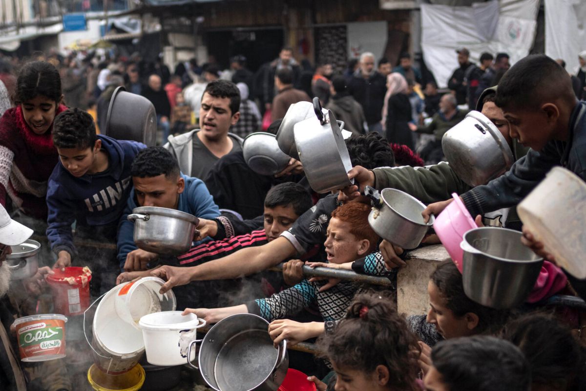 Gaza Food Line