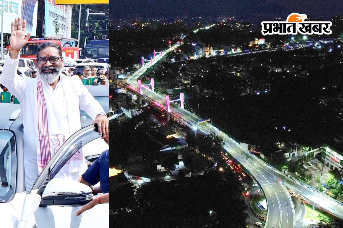 Hemant Soren Gift Sirmtoli flyover cum rail over bridge dedicated to ranchi