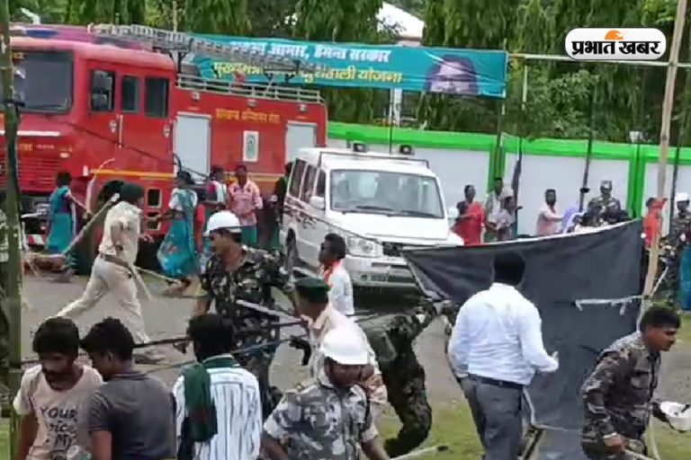 हूल दिवस कार्यक्रम से पहले भोगनाडीह में बवाल, पुलिस ने किया लाठी चार्ज, छोड़े आंसू गैस के गोले