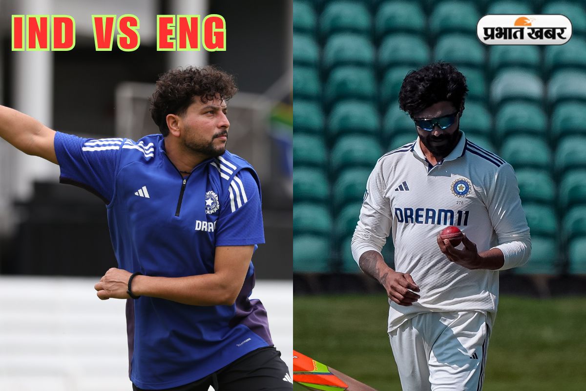 India vs England : Kuldeep Yadav and Ravindra Jadeja
