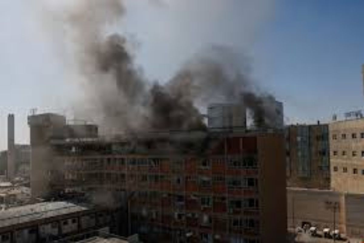 Iran Missile Hits Israel Hospital