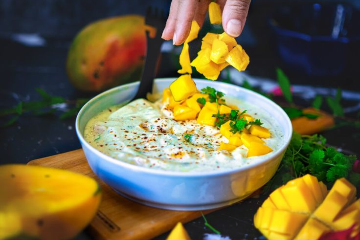 Mango Raita Recipe How to make Mango Raita Easy Mango Raita Recipe