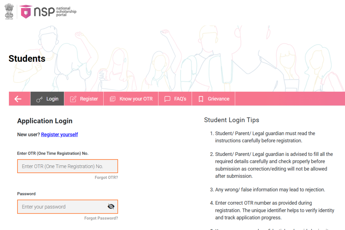 NSP Scholarship 2025