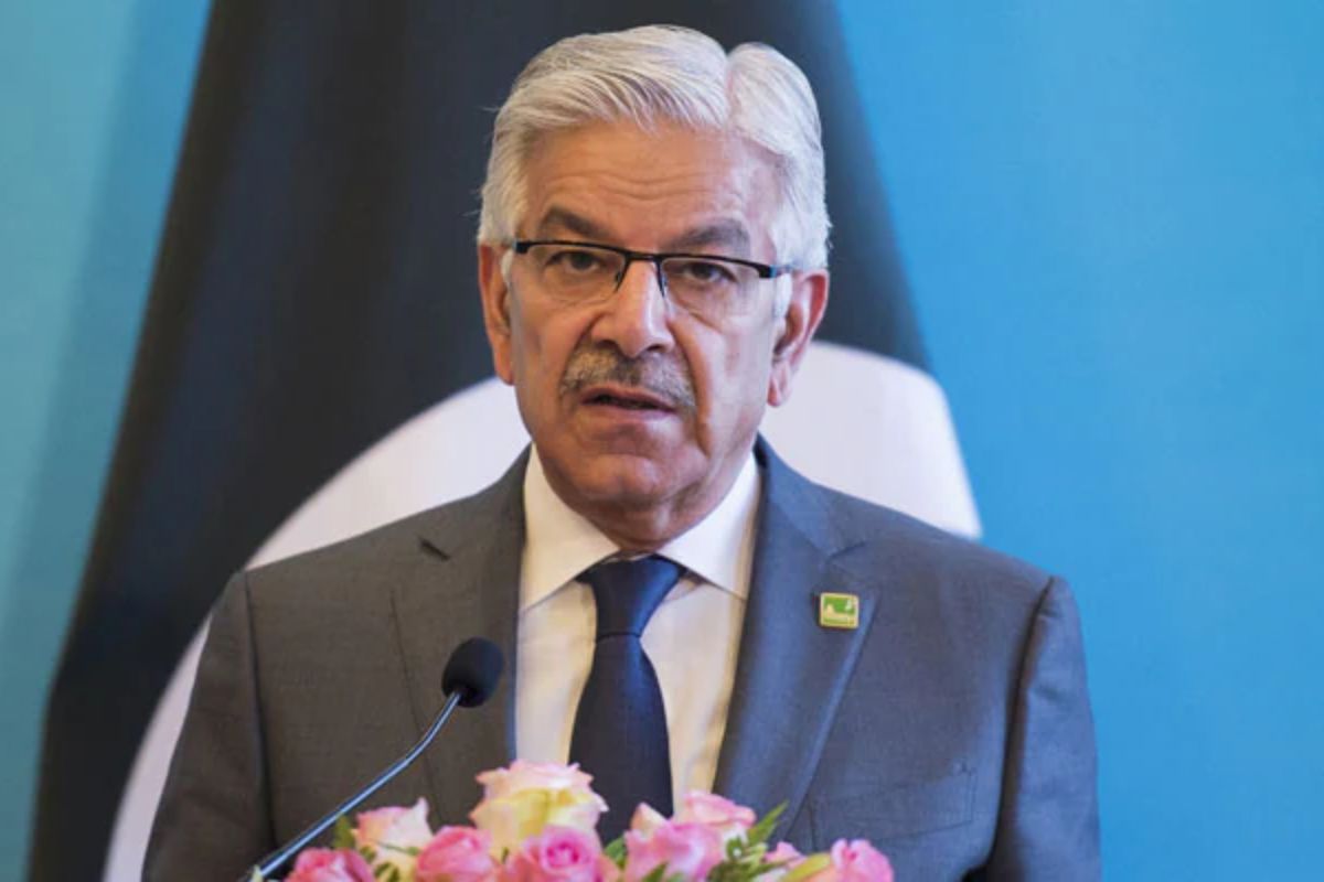 Pakistan Defence Minister Khawaja Asif