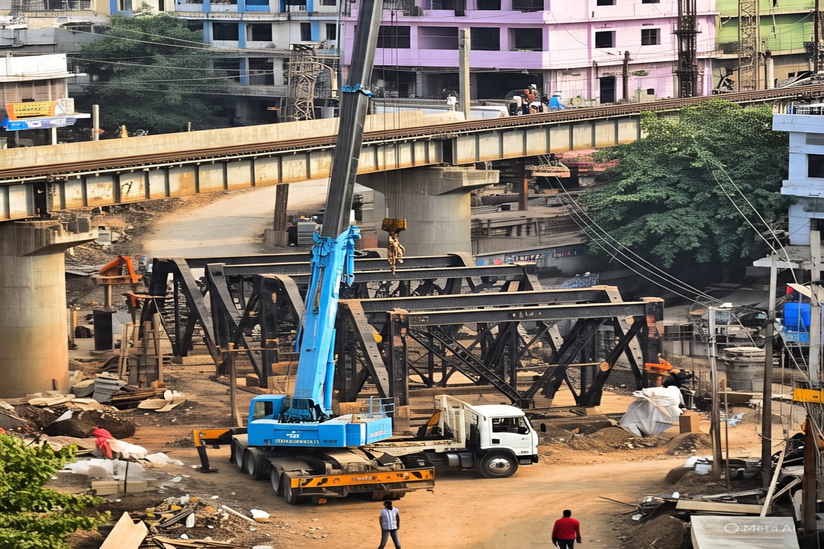 ROB construction in Ranchi (AI generated)