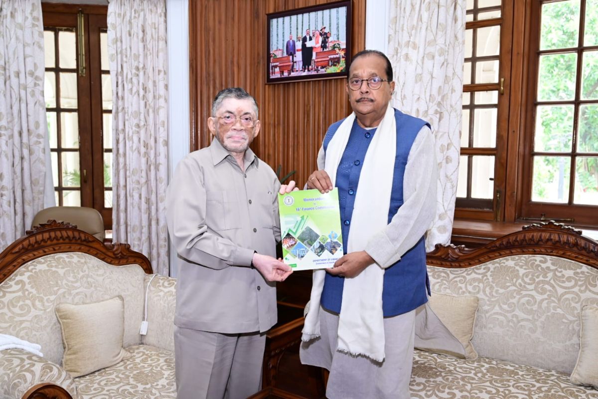 Radha krishna Kishore with Governor
