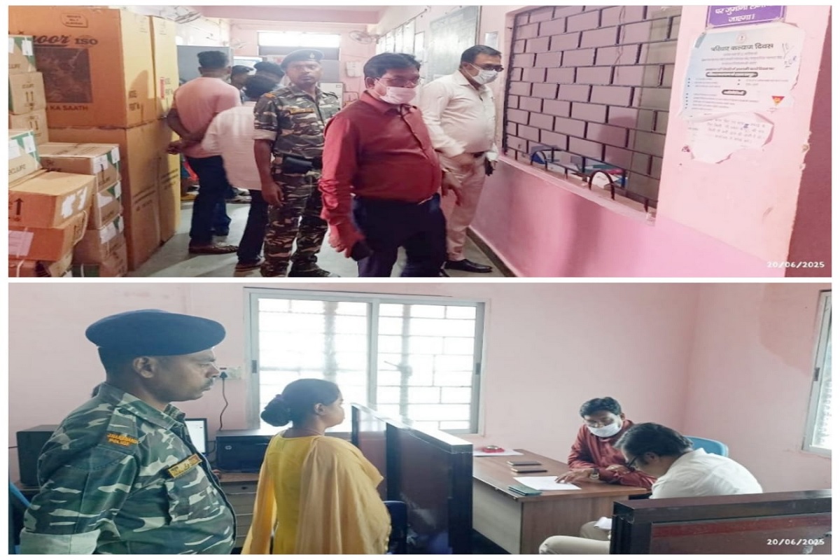 SDM inspecting Tamar CHC