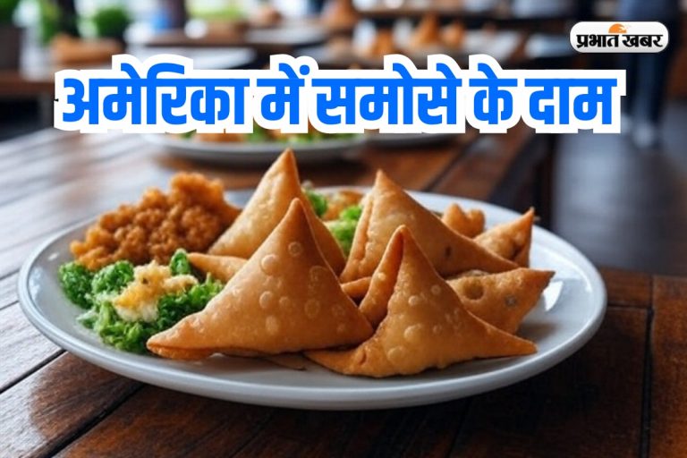Samosa price in USA: ‘बाप रे’अमेरिका में समोसे के दाम जानकर आपकी आंखें खुली की खुली रह जाएंगी