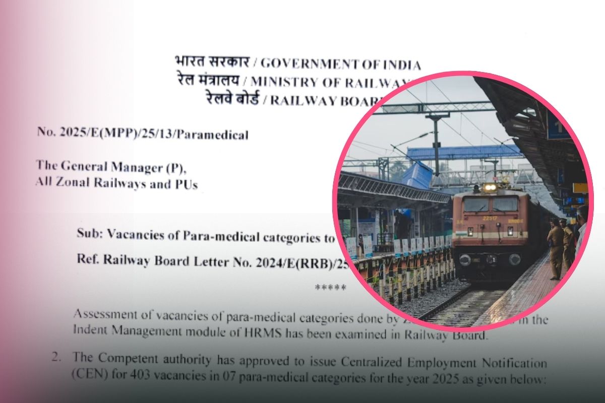 Sarkari Naukri Railway 2025