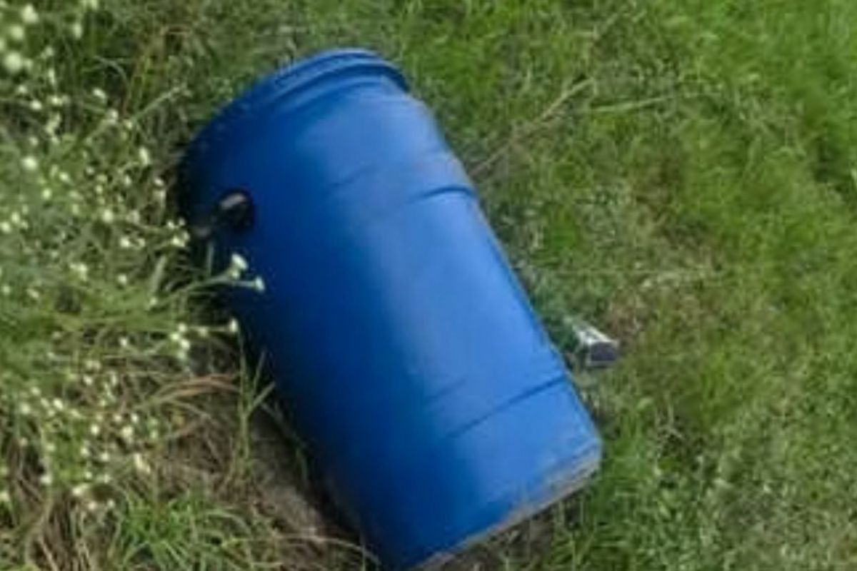 Punjab ludhiana found Dead body blue drum
