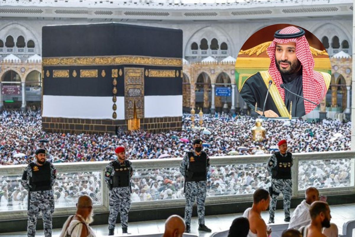 Saudi Arabia stop many people without permit to join mecca hajj pilgrim to control crowd