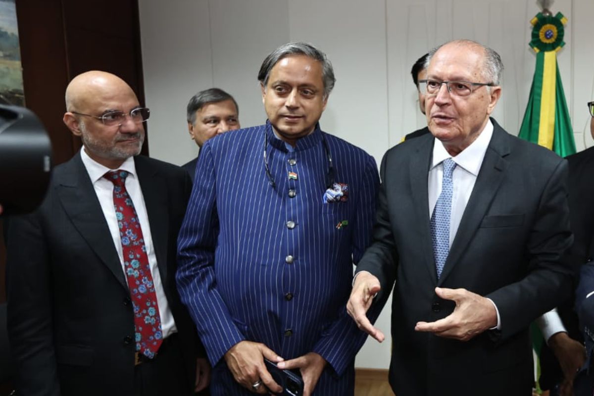 Shashi Tharoor visit brazil