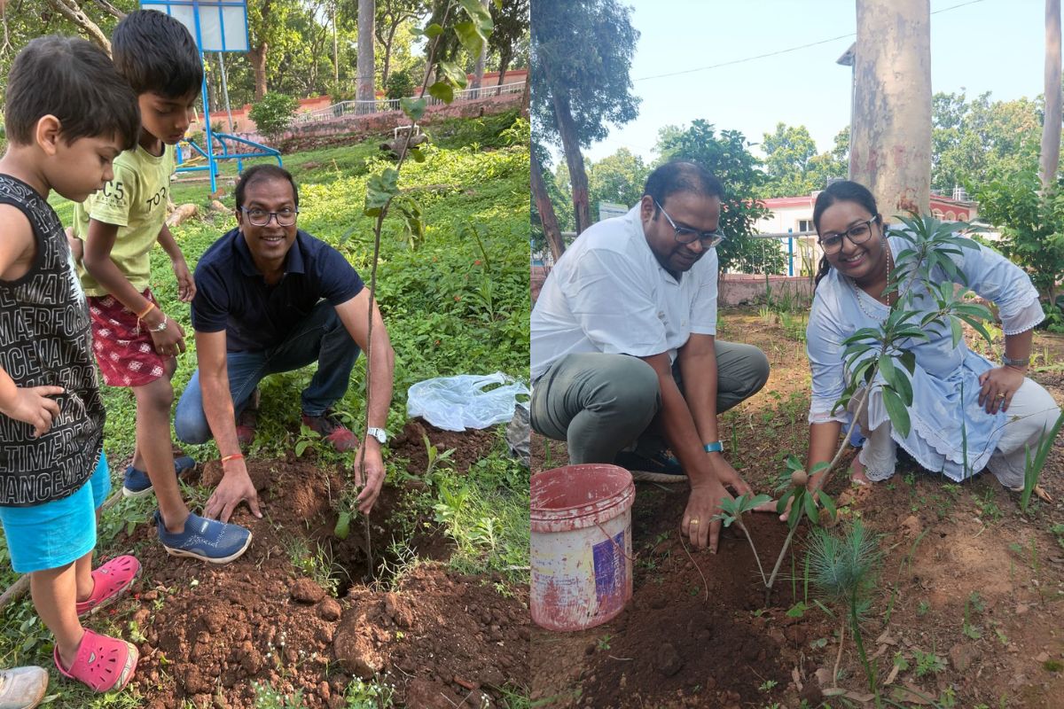 Tree Plantation in Netarhat