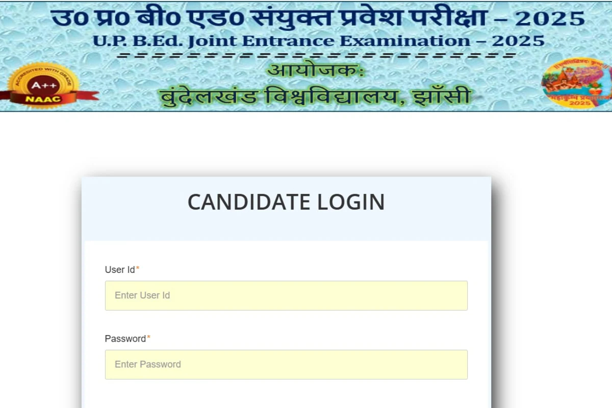 UP BEd Result 2025
