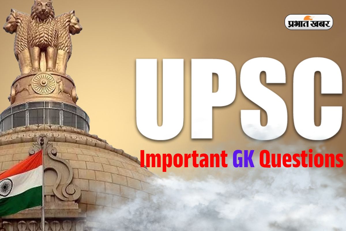 UPSC GK Questions in Hindi 2025