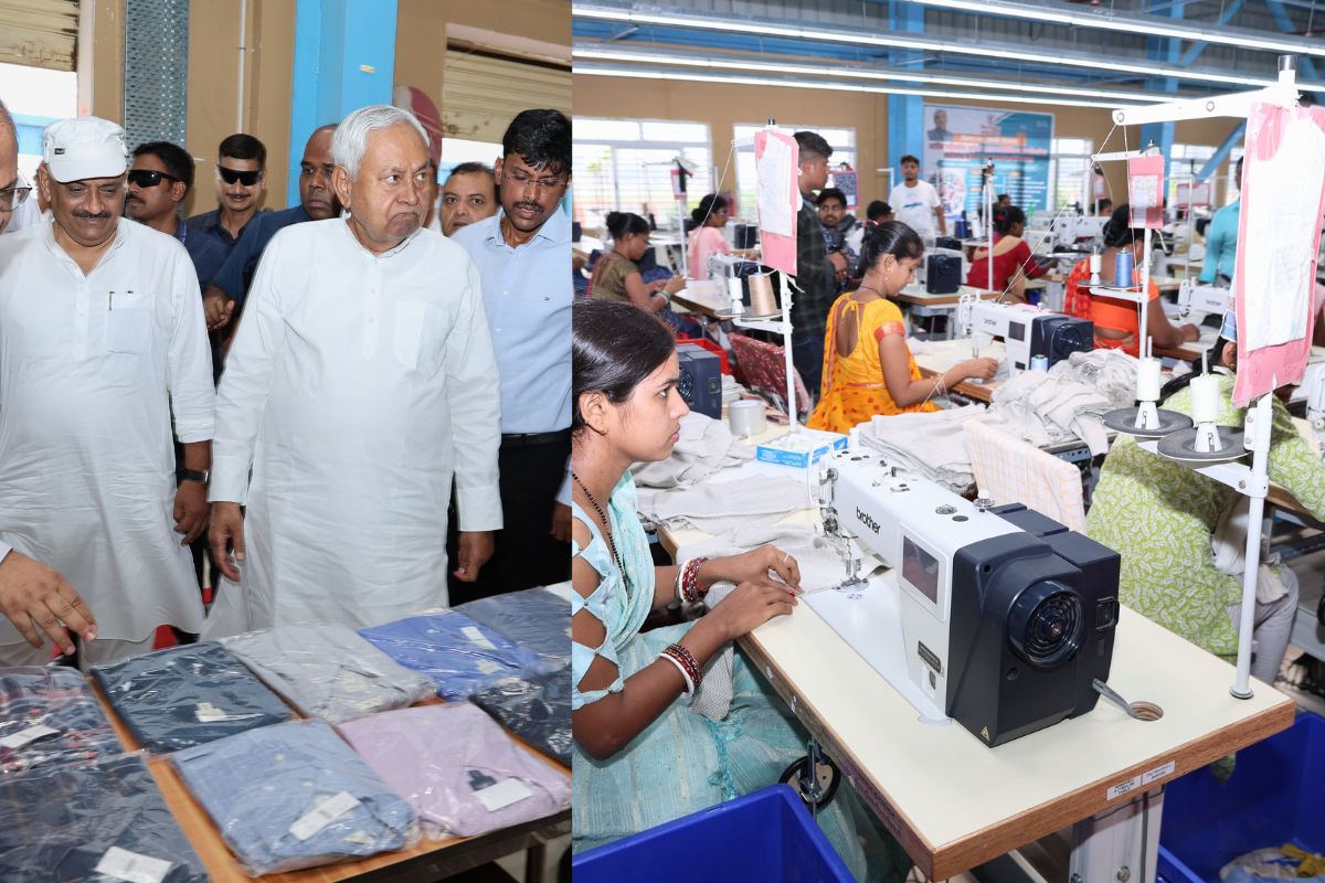 CM Nitish Kumar Chief Minister along with the officials arrived at Bihta, inspected several industrial units