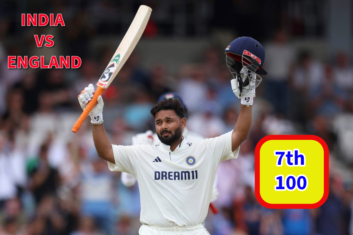 IND vs ENG: Rishabh Pant make a century