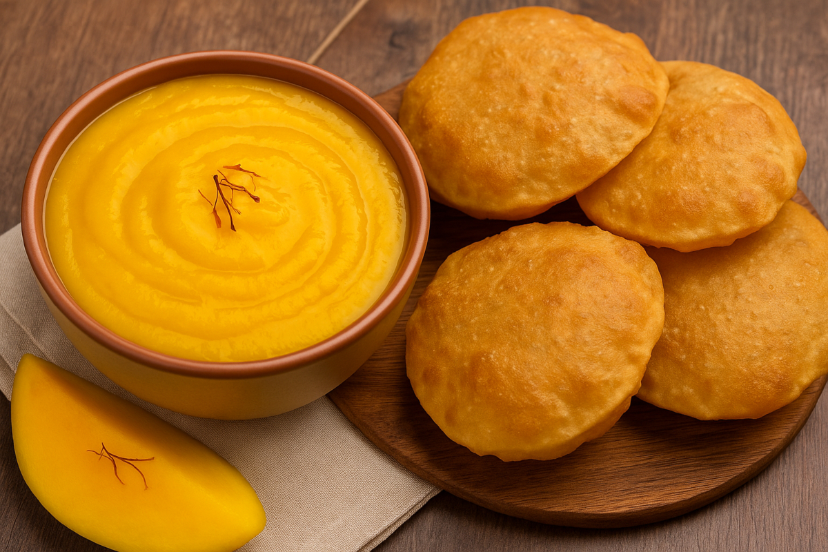 aamras puri recipe