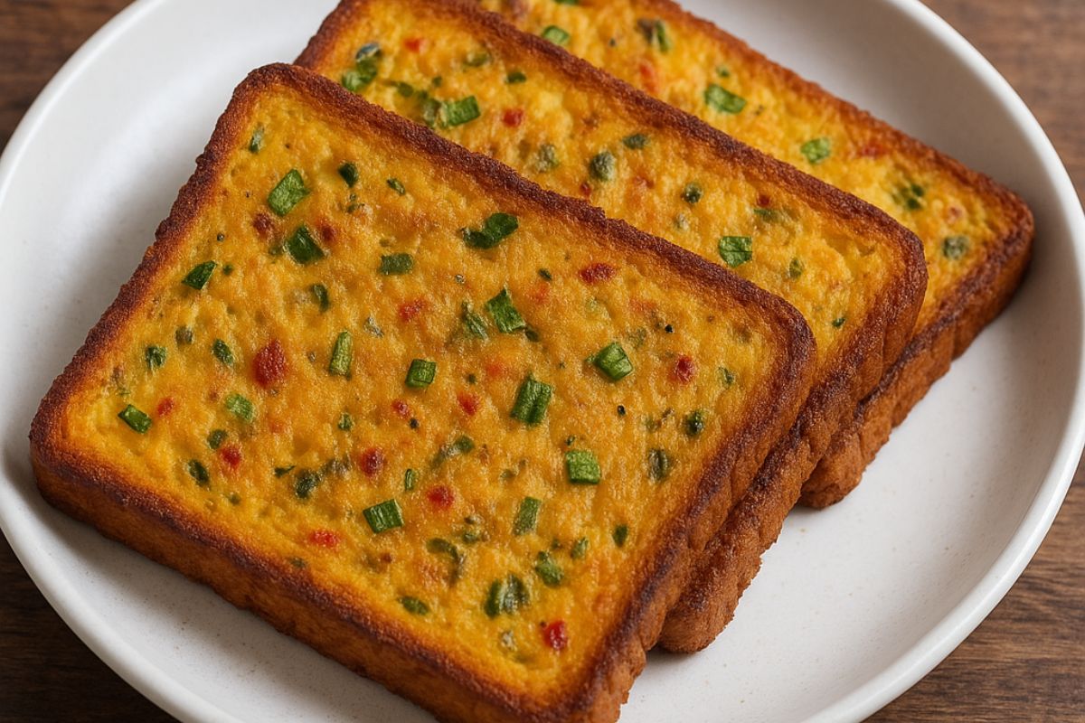 besan toast