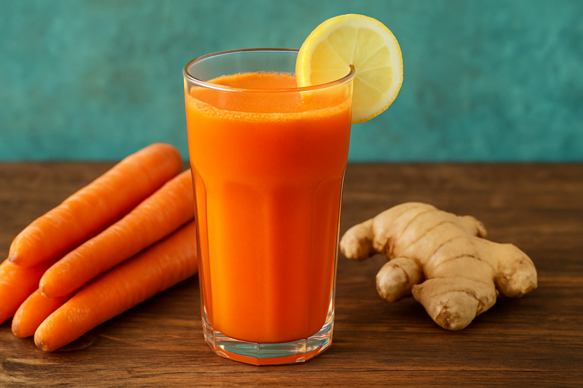 carrot ginger juice