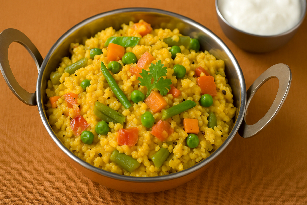 daliya pulao recipe