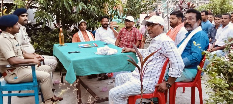 बकरीद को लेकर हुई शांति समिति की बैठक
