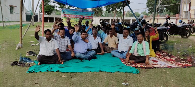 सगासा ने अपने 16 सूत्री मांगों को लेकर दूसरे दिन भी किया सांकेतिक हड़ताल