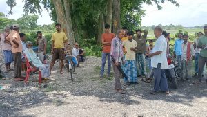 सिंघाड़ी मौजा के किसानों को नहीं मिला मुआवजा
