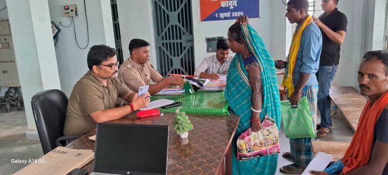 धोरैया व धनकुंड थाने में जमीन संबंधी मामले का हुआ निष्पादन