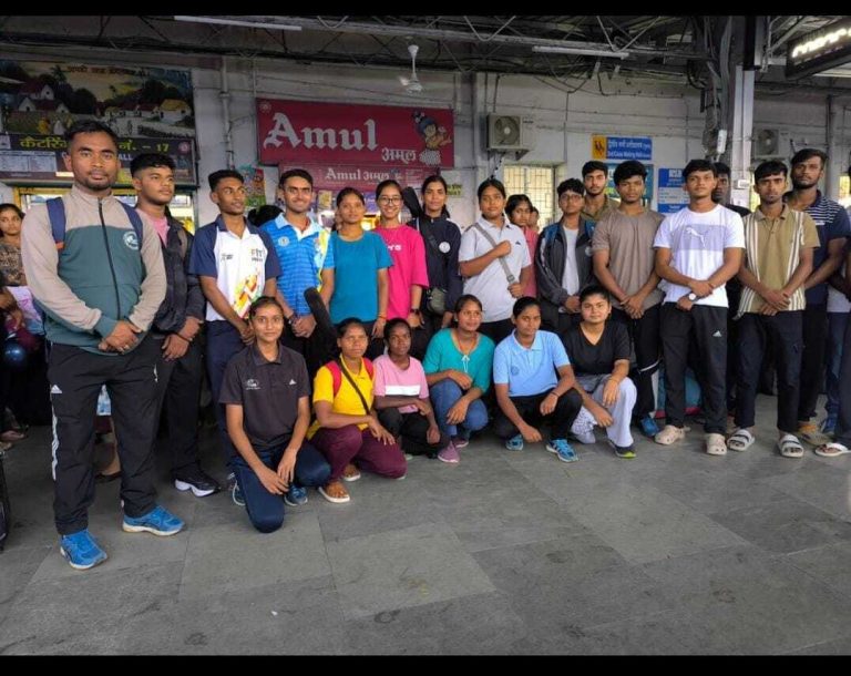 Wushu : जूनियर नेशनल वुशु में भाग लेने के लिए झारखंड टीम हैदराबाद गयी