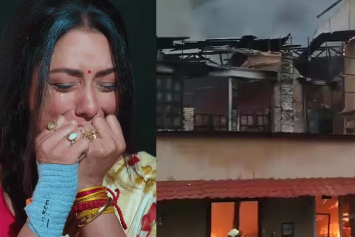 fire broke out at Anupama set