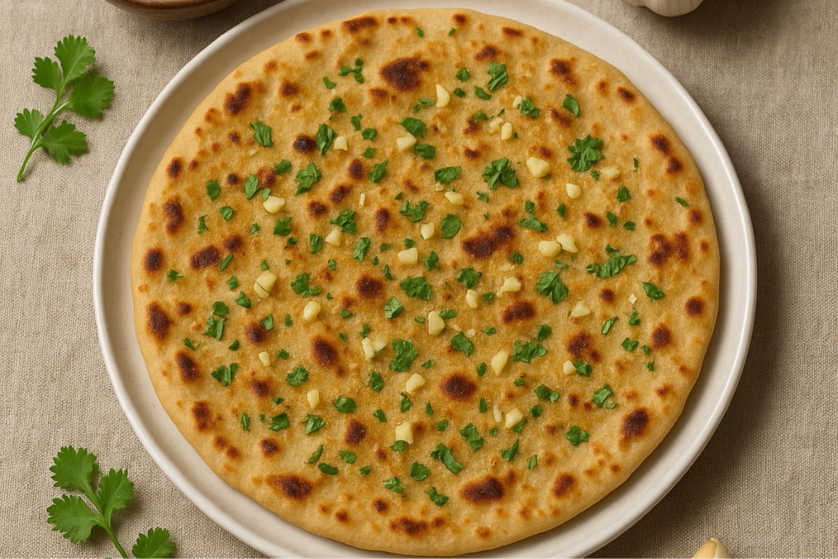 garlic paratha