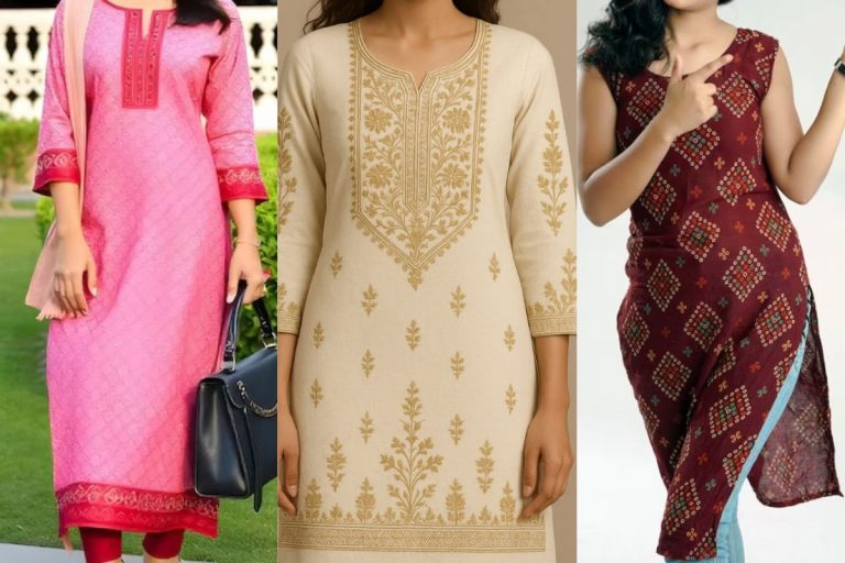 Kurti Designs: अनारकली से लेकर चिकनकारी तक, ये है टॉप 10 कुर्ती डिजाइन 