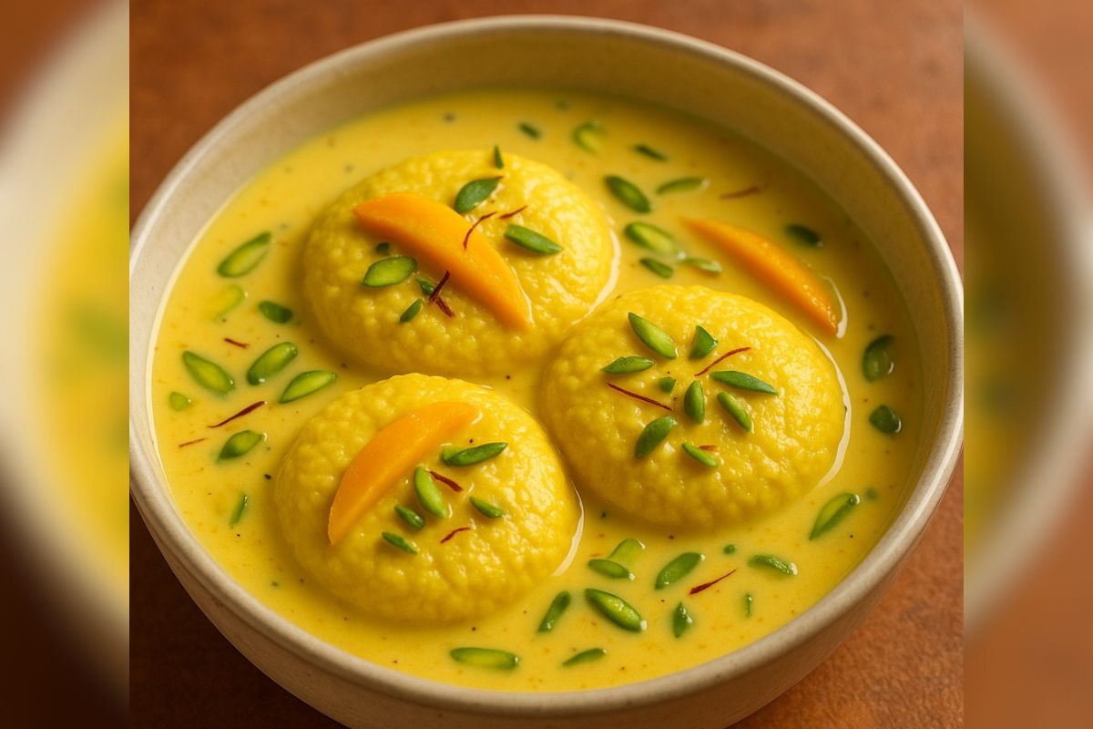 mango rasmalai