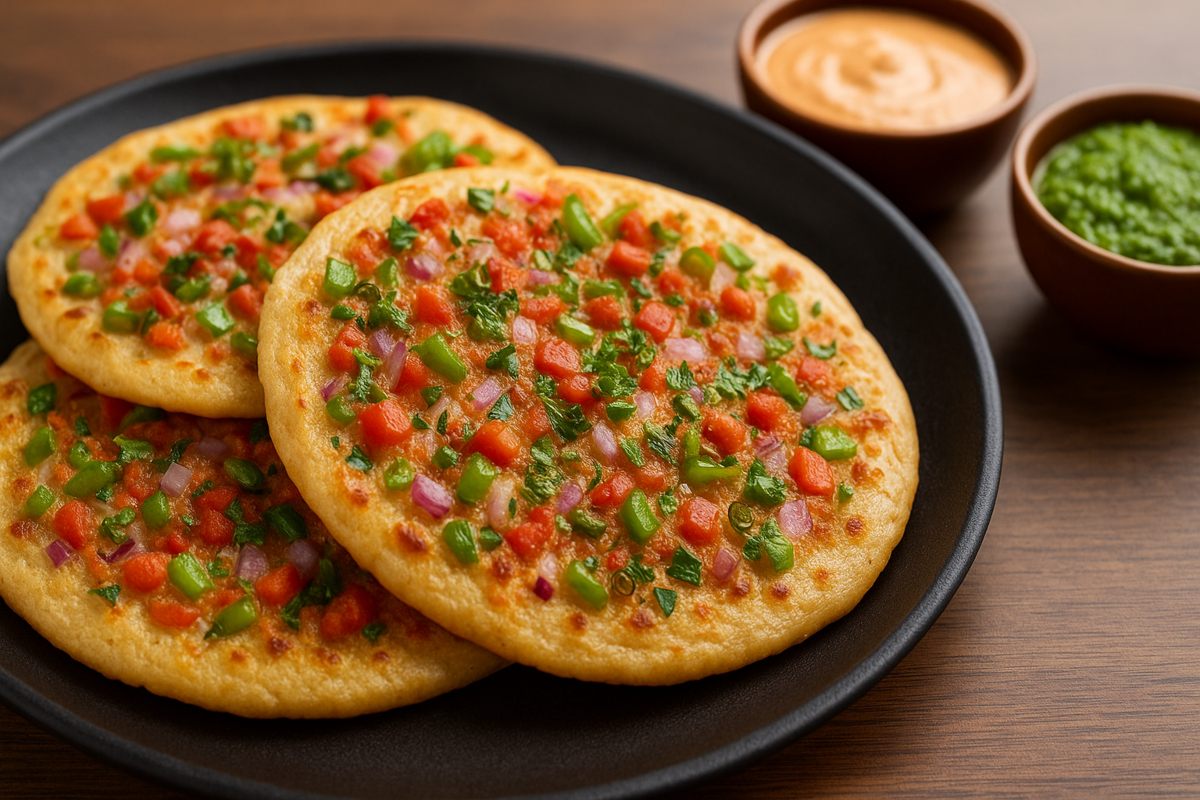 masala oats uttapam