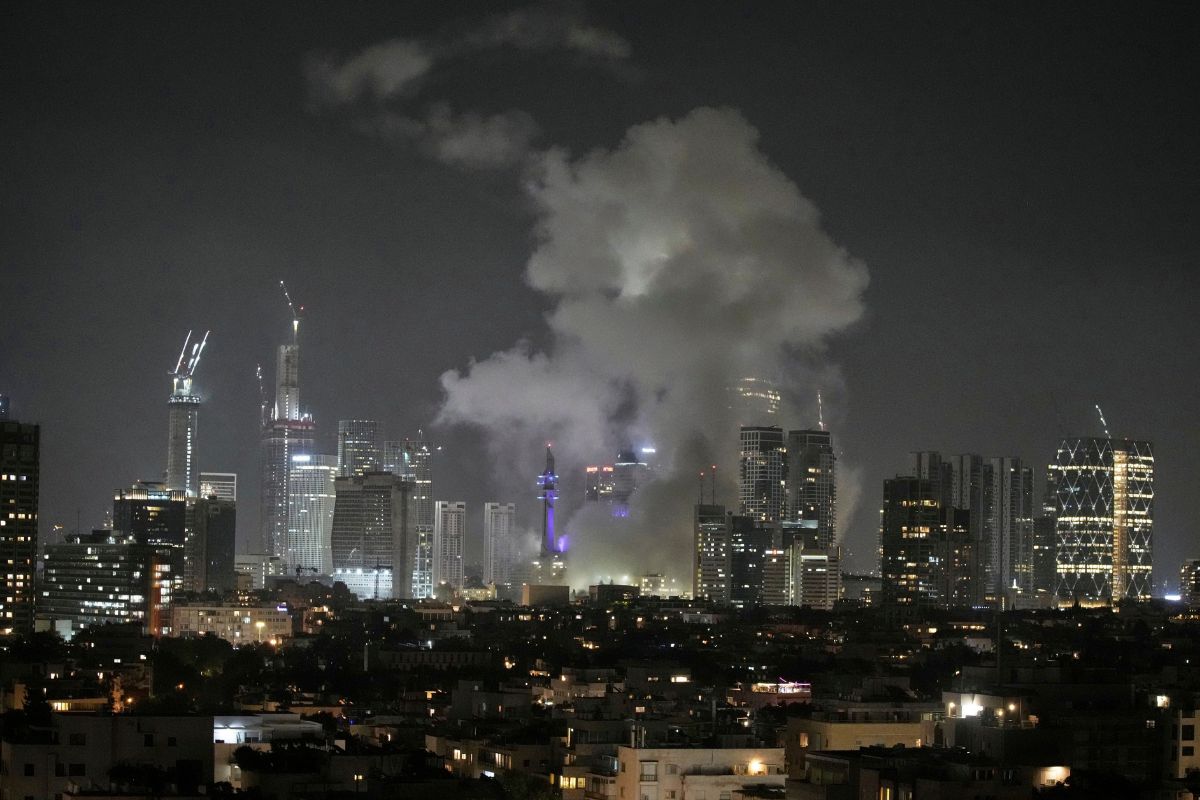 missile attack in Tel Aviv