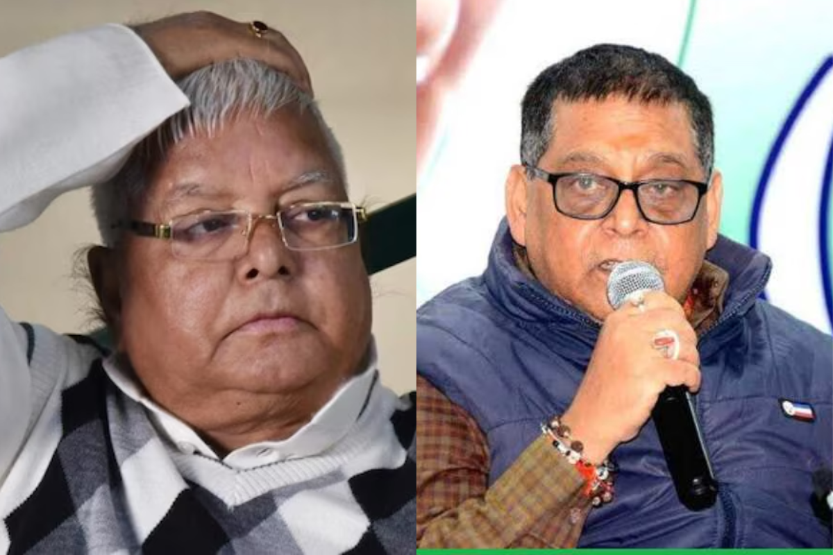neeraj kumar jdu attacks on rjd chief lalu yadav