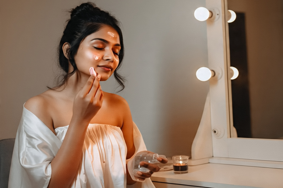 night time skincare routine