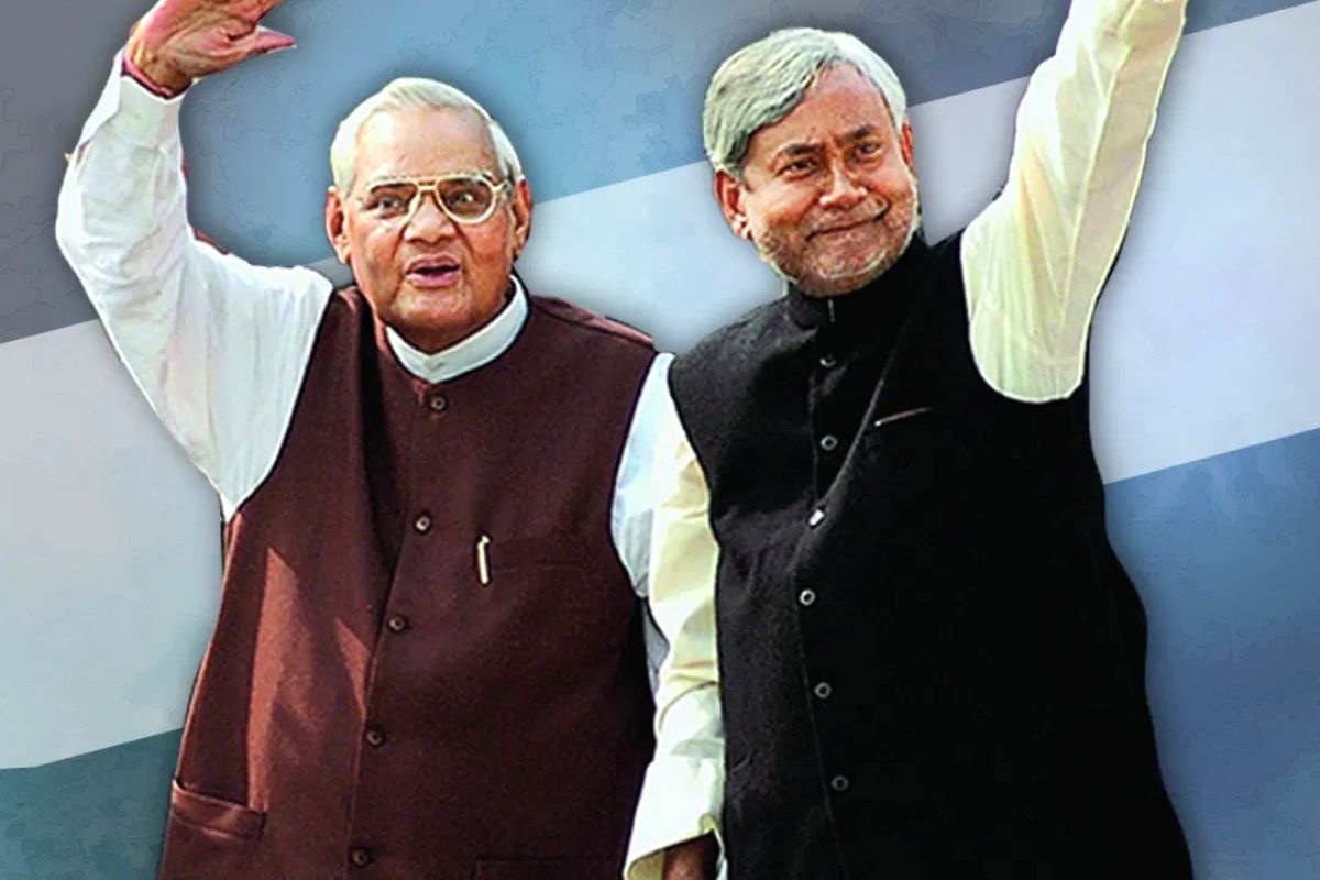 nitish with atal bihar vajpayee| Bihar Election: Chief Election Commissioner Gyanesh Kumar will visit Bihar! Will visit all divisions