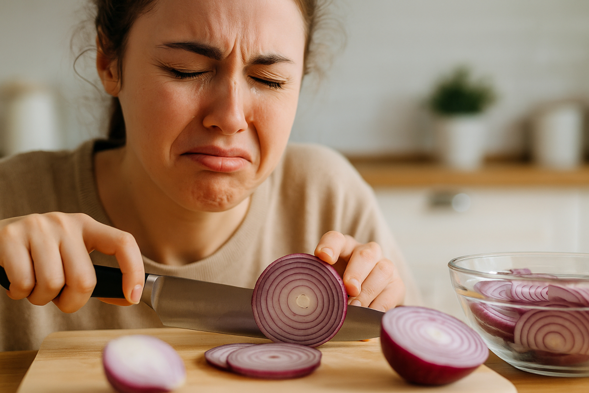 onion cutting tips