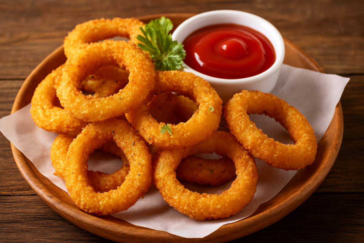 onion rings recipe